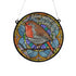 Robin Appear Stained Glass Effect Suncatcher